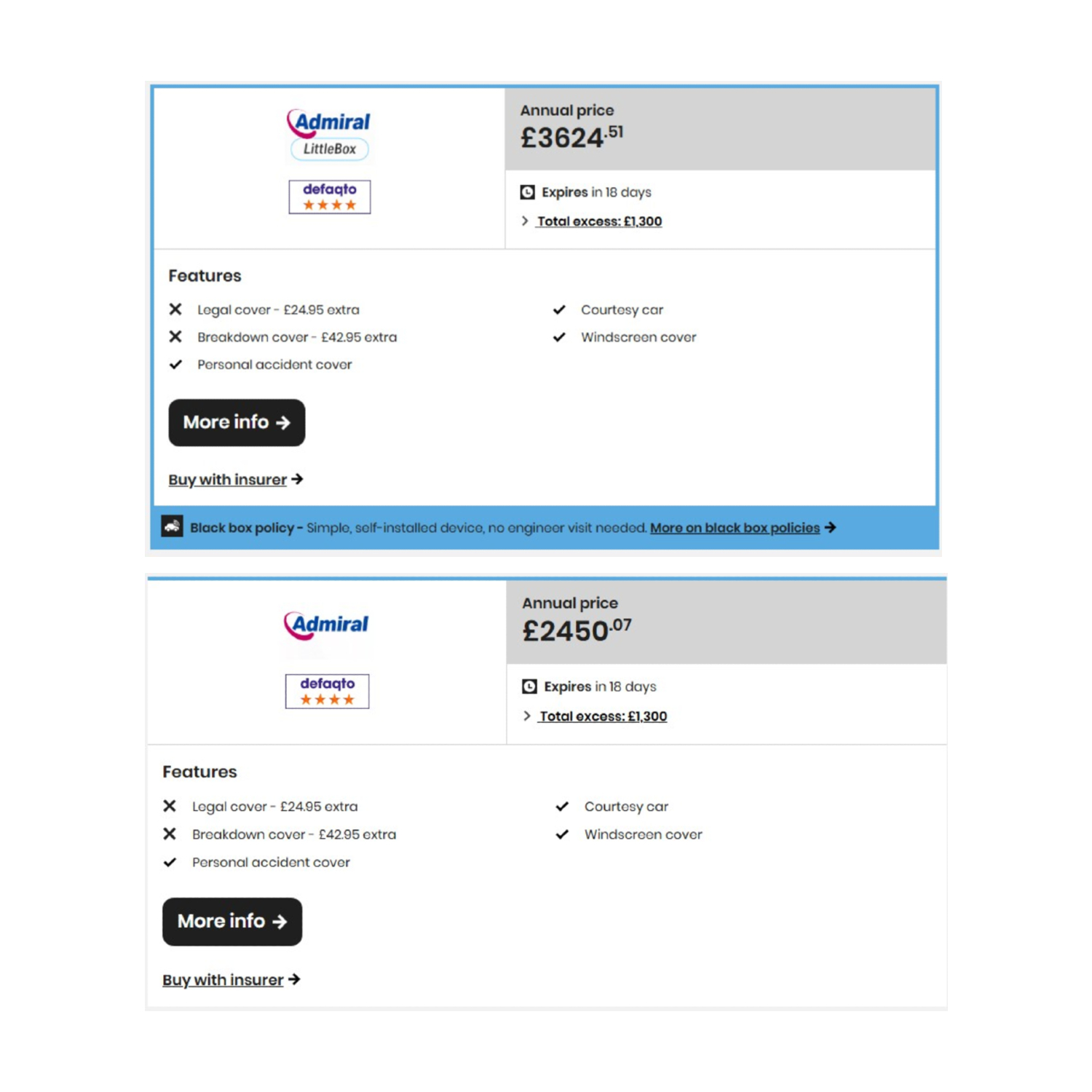 Customer reviews and savings screenshots